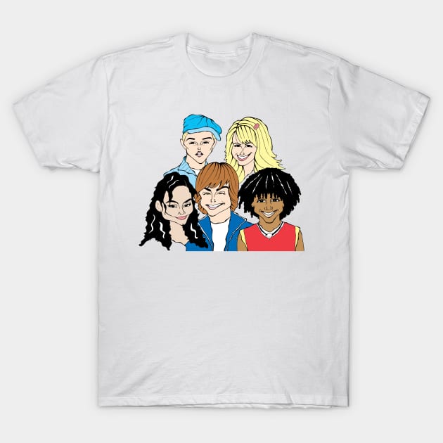 MUSIC TV SHOW!! T-Shirt by cartoonistguy